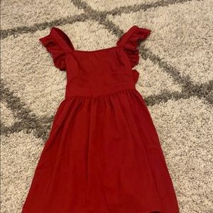 shein ruffle dress